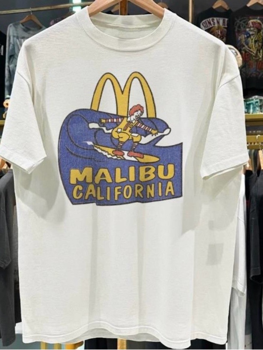 Malibu California Graphic Tee - White